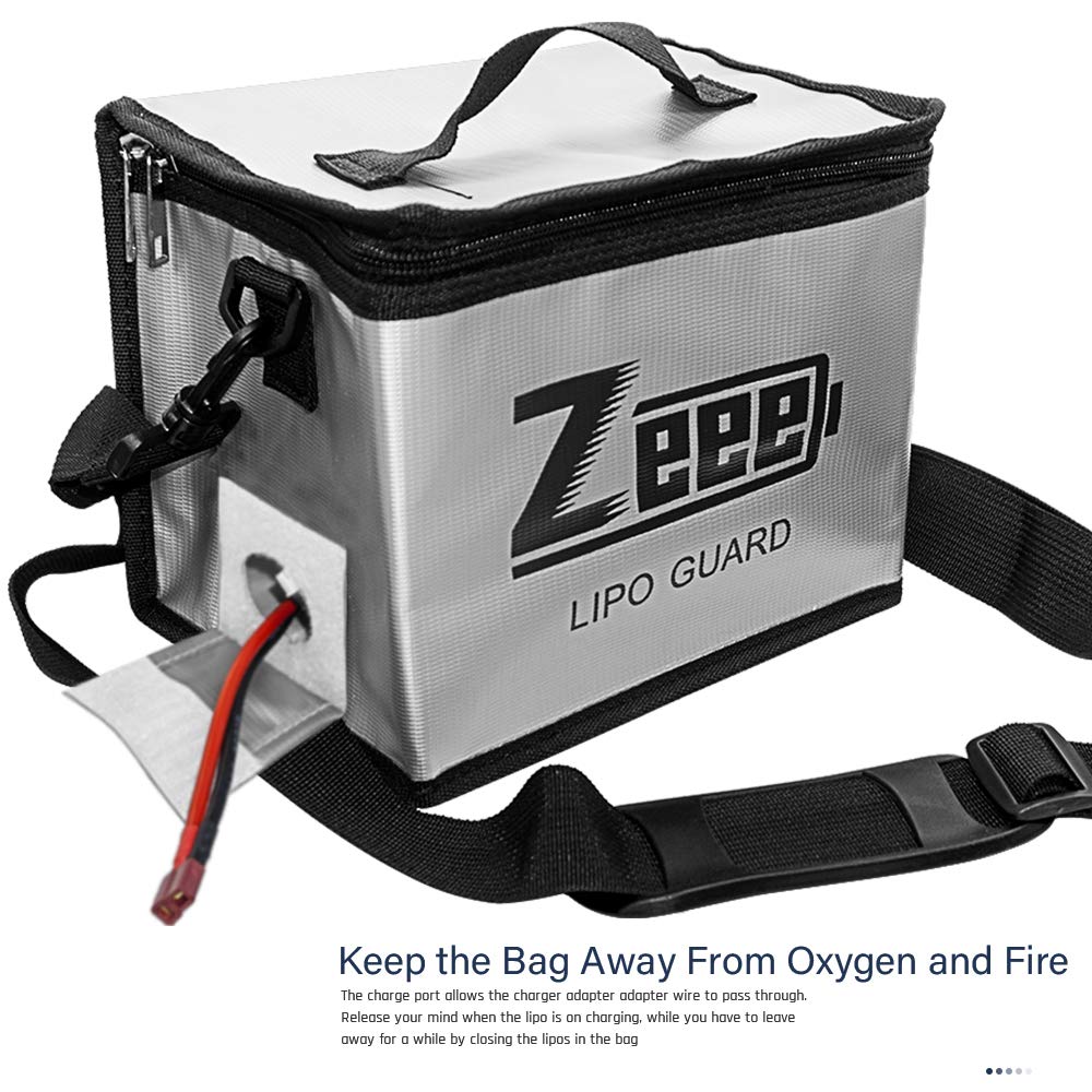Zeee Lipo Battery Safe Bag 215 - огляд і ціна Drone Battery Bag